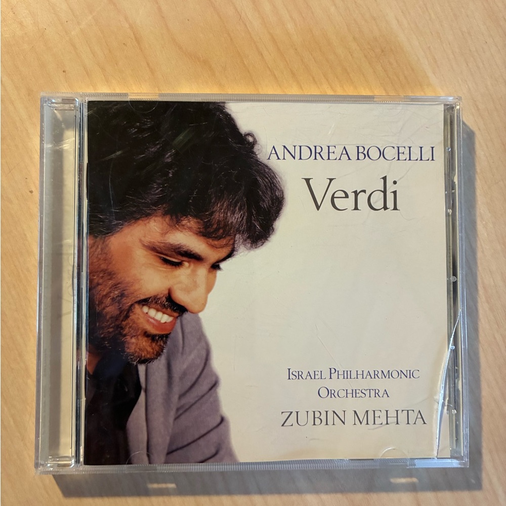 Andrea Bocelli Verdi CD